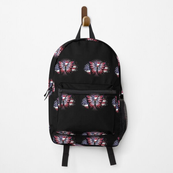 Item preview, Butterflies Inspirational US Flag, Endangered Monarch For Nature Lovers designed and sold by Merchking1.