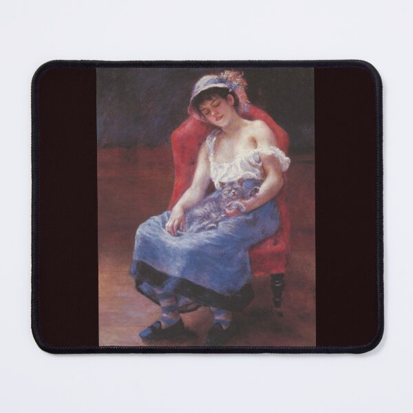 Item preview, 'A Girl Asleep' by Renoir (Reprint) designed and sold by Classic Visions Gallery.