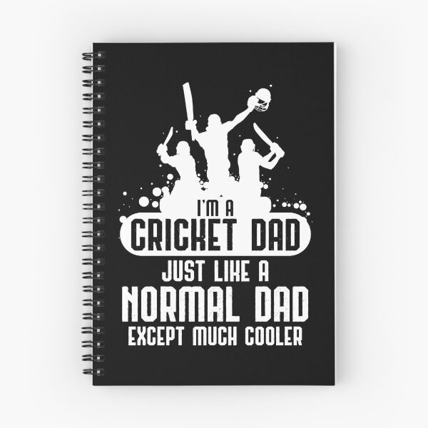 Item preview, I'm A Cricket Dad Just Like a Normal Dad Except Much Cooler, Bat And Ball Game for Fathers Day Appreciation, Cricket Bat Stumps designed and sold by Merchking1.