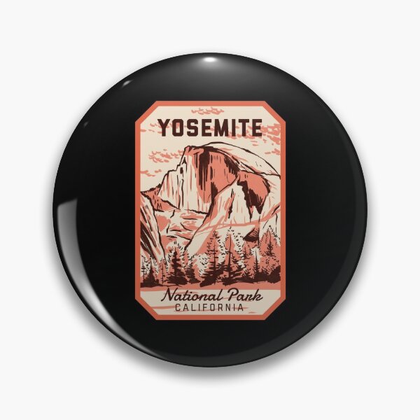 Item preview, Yosemite Half Dome Retro designed and sold by HalpinDesign.