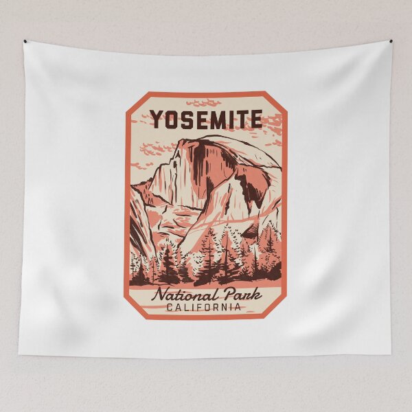 Item preview, Yosemite Half Dome Retro designed and sold by HalpinDesign.