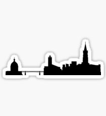 Toulouse skyline Sticker