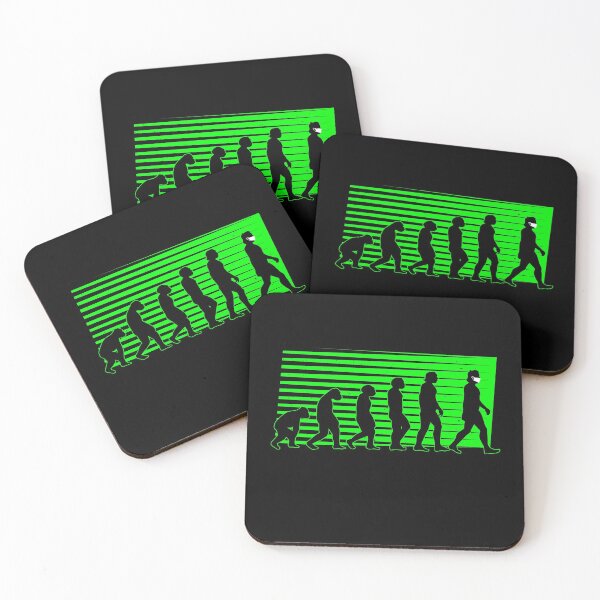 Item preview, funny evolution of man coronavirus designed and sold by Gossip Rag.
