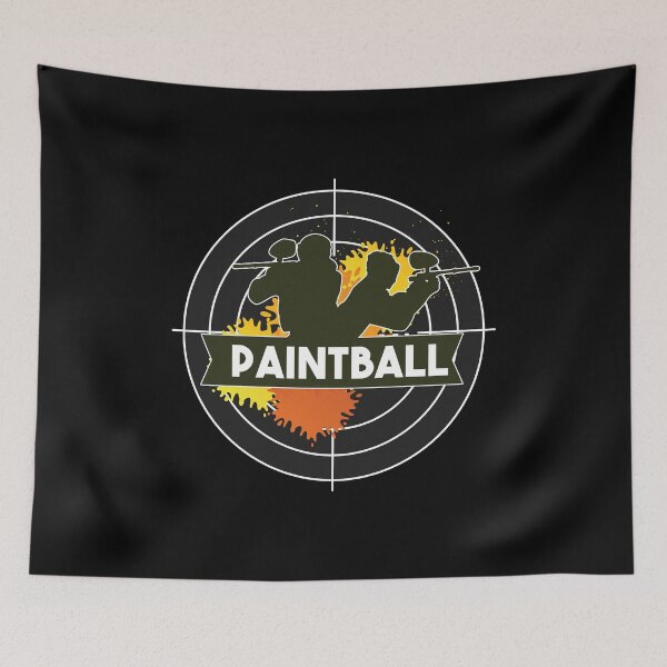 Item preview, Funny Paintball  Paintballer Player, Love to Play Airsoft, Shooting Color Paint Game Player designed and sold by Merchking1.