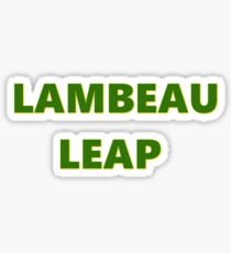 LAMBEAU LEAP Sticker