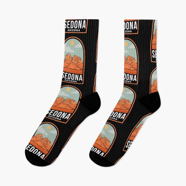 Item preview, Sedona Arizona Badge Orange designed and sold by HalpinDesign.
