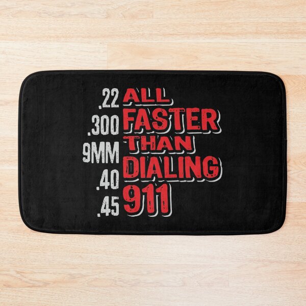 Item preview, 2nd Amendment Gun Owner, Funny Bullet, All Faster Than Dialing designed and sold by Merchking1.