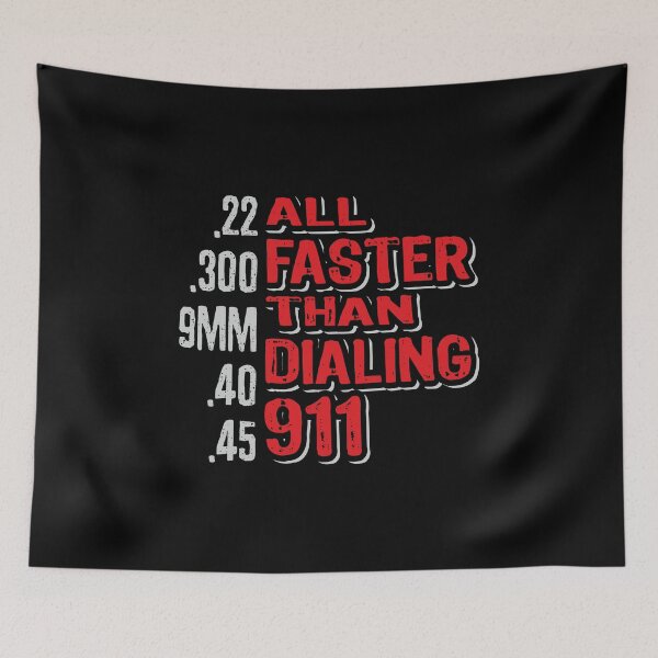 Item preview, 2nd Amendment Gun Owner, Funny Bullet, All Faster Than Dialing designed and sold by Merchking1.
