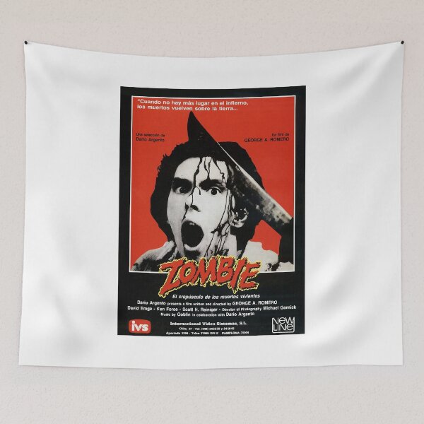 Item preview, Cartel sangriento zombie designed and sold by NorsworthyRosie.