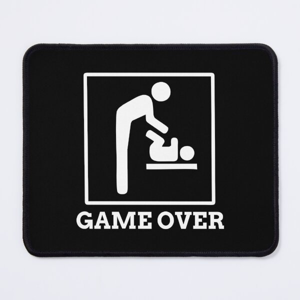 Item preview, Funny Game Over For New Dad Father's Day Gift Video Gamer designed and sold by Merchking1.