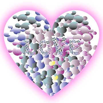 Artwork thumbnail, love visual illusion women by pame360