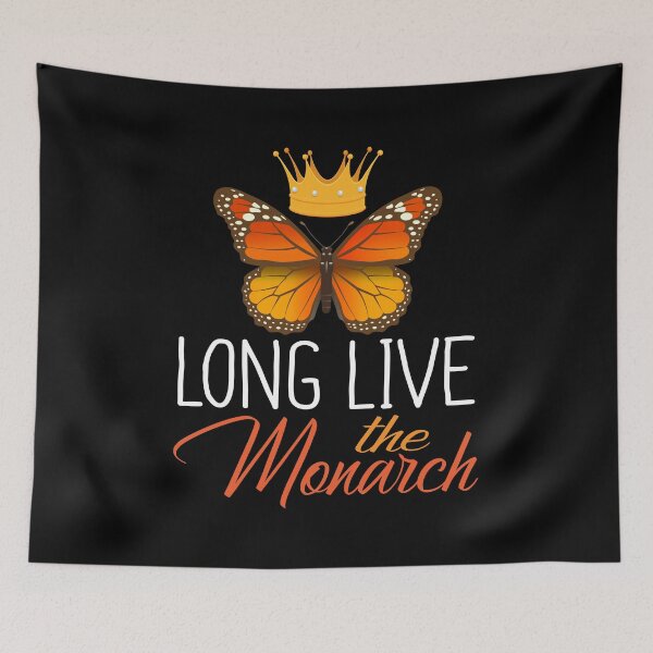 Item preview, Long Live The Monarch Butterflies, Queen Crown Monarch Butterfly Whisperer Saving Nature designed and sold by Merchking1.