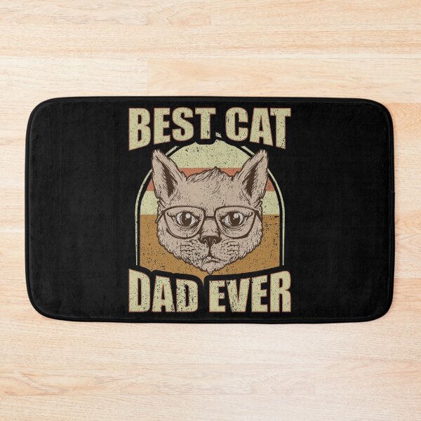 Item preview, Vintage Best Cat Dad Ever Cat Daddy Fathers Gift, Ailurophile Cat Husband, Cute Cat designed and sold by Merchking1.