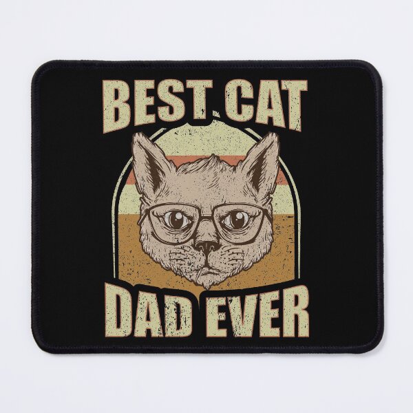 Item preview, Vintage Best Cat Dad Ever Cat Daddy Fathers Gift, Ailurophile Cat Husband, Cute Cat designed and sold by Merchking1.