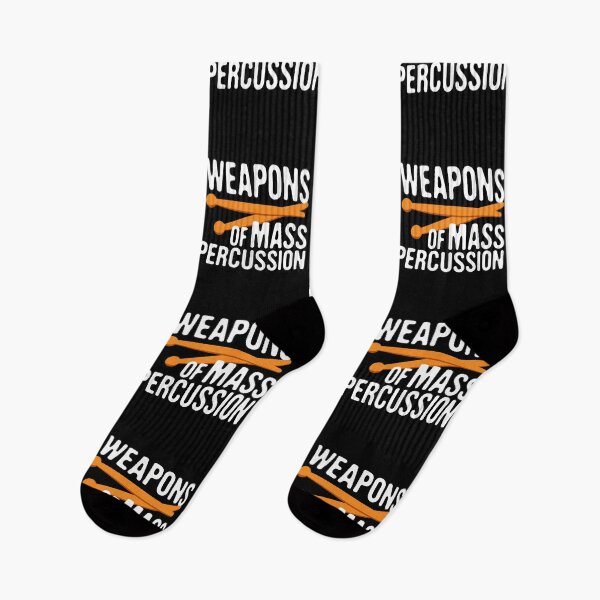 Item preview, Weapons of Mass Percussion, Music Enthusiast, Funny Drumming Pun designed and sold by Merchking1.