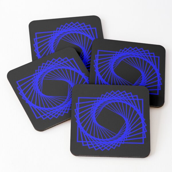 Item preview, Blue Parabolic Rectangle designed and sold by artistium.