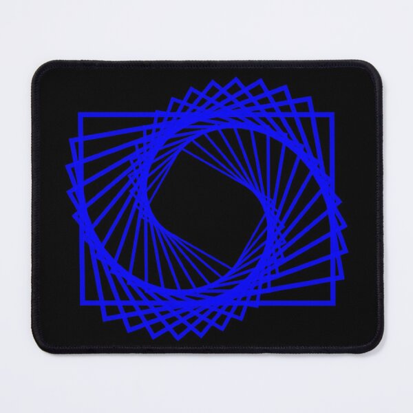Item preview, Blue Parabolic Rectangle designed and sold by artistium.