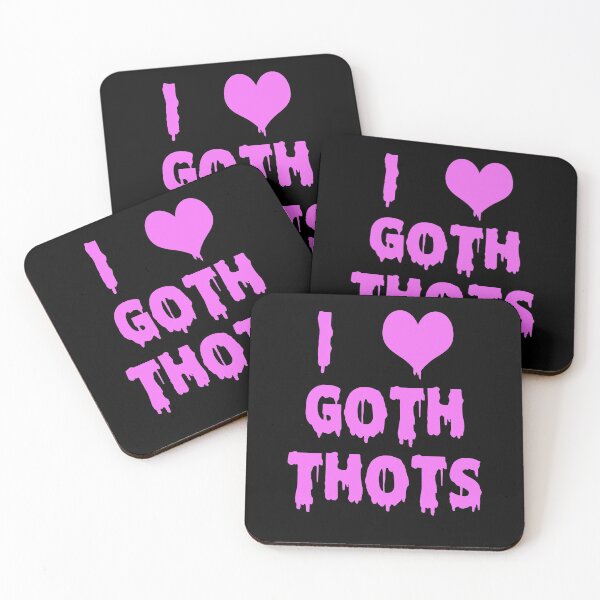 Item preview, I Love Goth Thots Funny designed and sold by johnking2808.