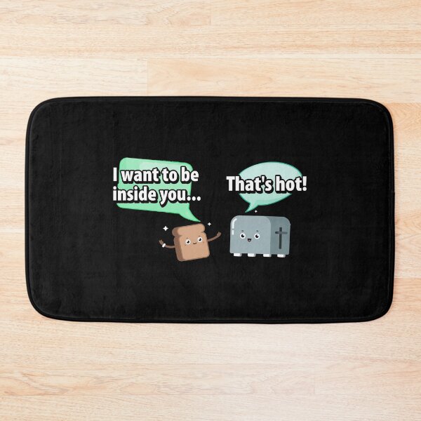 Item preview, Funny Bread and Toaster  Toast and Toasty Let's Get Toasted Hot designed and sold by Merchking1.