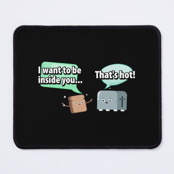 Item preview, Funny Bread and Toaster  Toast and Toasty Let's Get Toasted Hot designed and sold by Merchking1.