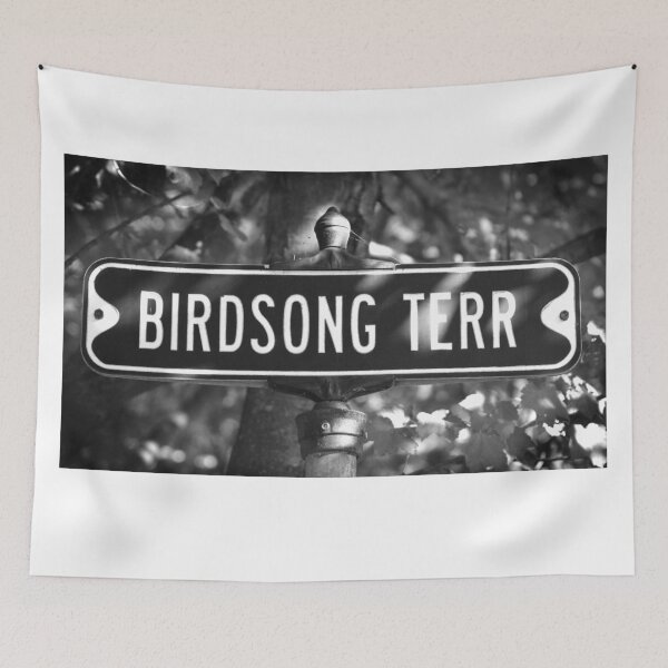 Item preview, A Street Sign Named Birdsong designed and sold by jcwest.