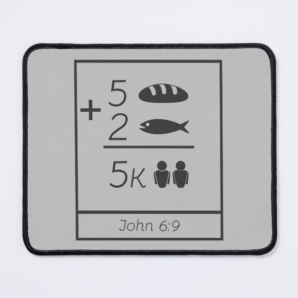 Item preview, 5 loaves and 2 fish. T-Shirt designed and sold by davidwilliamnj.