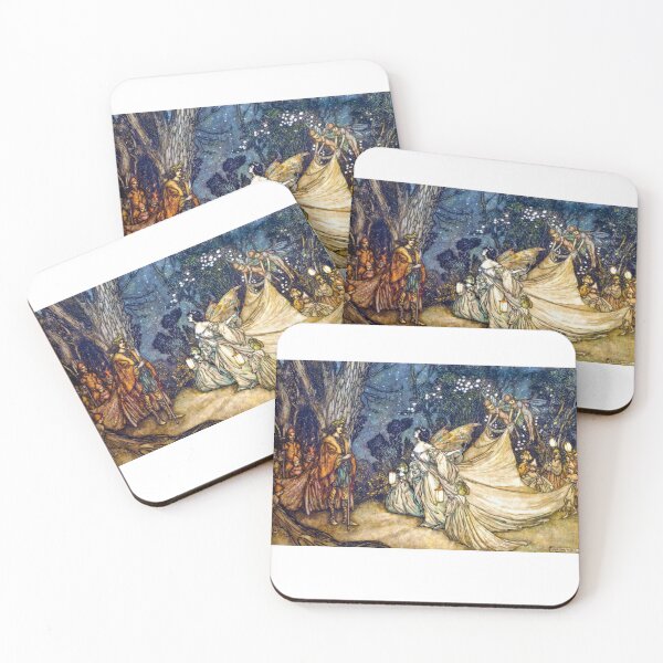 Item preview, Shakespeare’s A Midsummers Night Dream Illustration by Arthur Rackham  designed and sold by Bellathewilde.