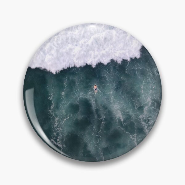 Item preview, man on surf board designed and sold by Danny Reyes.