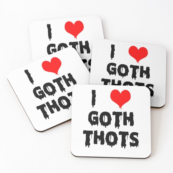 Item preview, I Love Goth Thots Hallowen designed and sold by johnking2808.