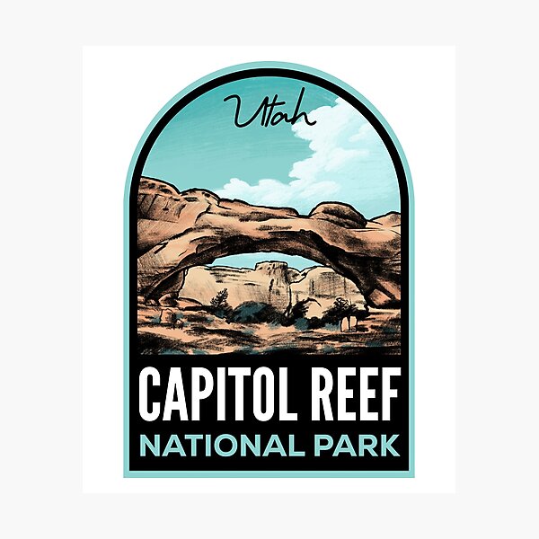 Item preview, Capitol Reef National Park Hickman Bridge designed and sold by HalpinDesign.