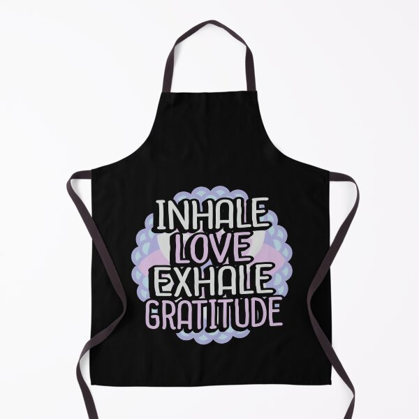Item preview, Inhale Love, Exhale Gratitude , Yoga Meditation Mindfulness, Breathe In And Breath Out designed and sold by Merchking1.