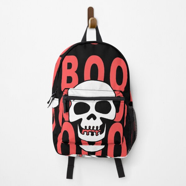 Item preview, BOOOOO. Happy Halloween Skull designed and sold by Art Without Curves.