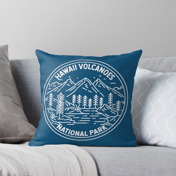 Item preview, Hawaii Volcanoes National Park Hawaii Monoline designed and sold by KrisSidDesigns.