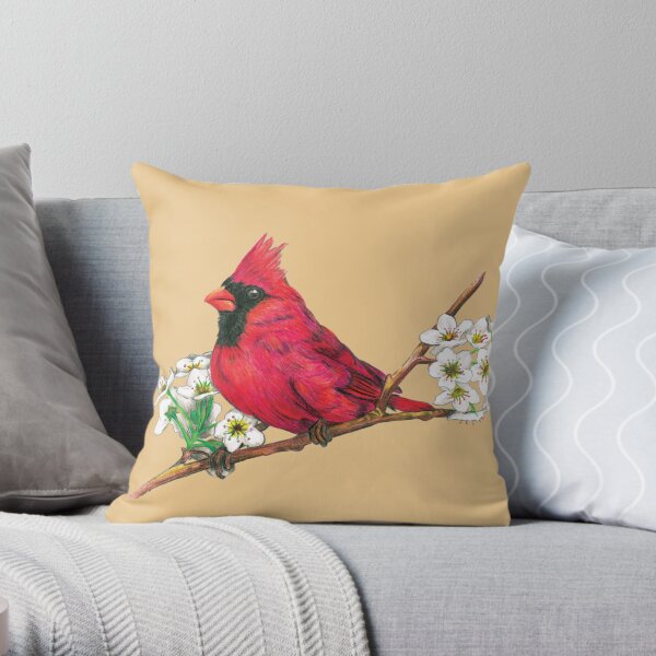Cardinal Throw Pillow