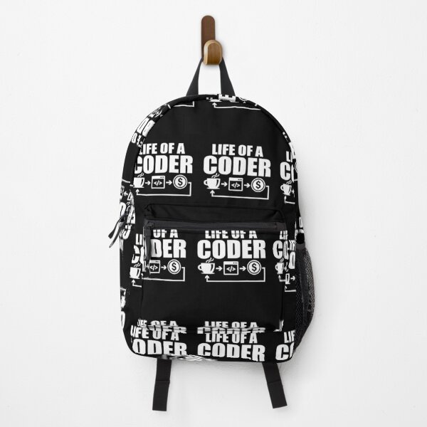 Item preview, Life of a Coder, Funny Coding Web Development And Tech Software Engineers, Programmers Life designed and sold by Merchking1.