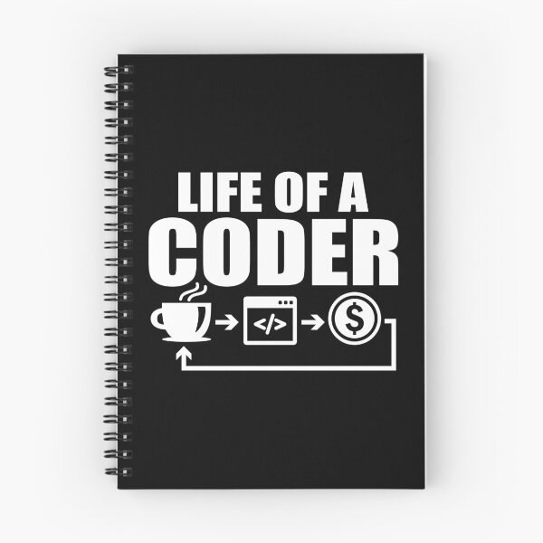 Item preview, Life of a Coder, Funny Coding Web Development And Tech Software Engineers, Programmers Life designed and sold by Merchking1.