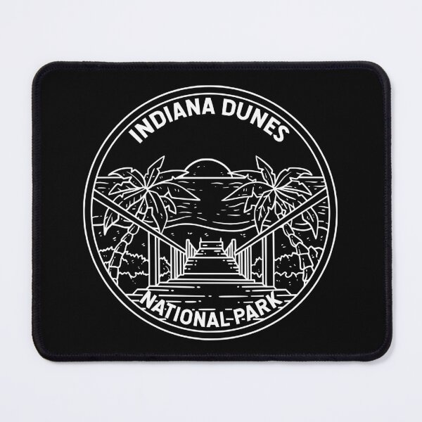 Item preview, Indiana Dunes National Park Monoline designed and sold by KrisSidDesigns.
