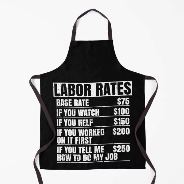 Item preview, Labor Rates Hourly Joke Rates, Funny Humor Drafting, Operating Mechanics, Humorous Work Ideas designed and sold by Merchking1.