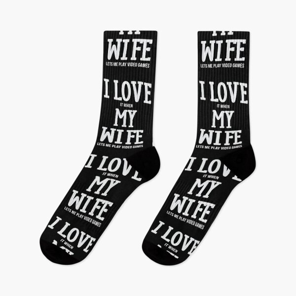 Item preview, I Love It When My Wife Let's Me Play Video Games designed and sold by Merchking1.