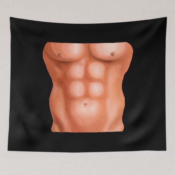 Item preview, Mens Fake Abs designed and sold by Merchking1.
