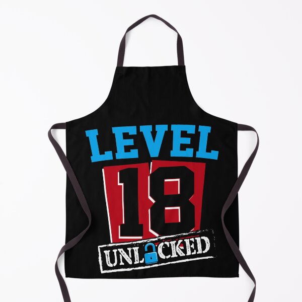 Item preview, Level 18 Unlocked Legally Gaming Gamer Birthday Born in 2001 designed and sold by Merchking1.