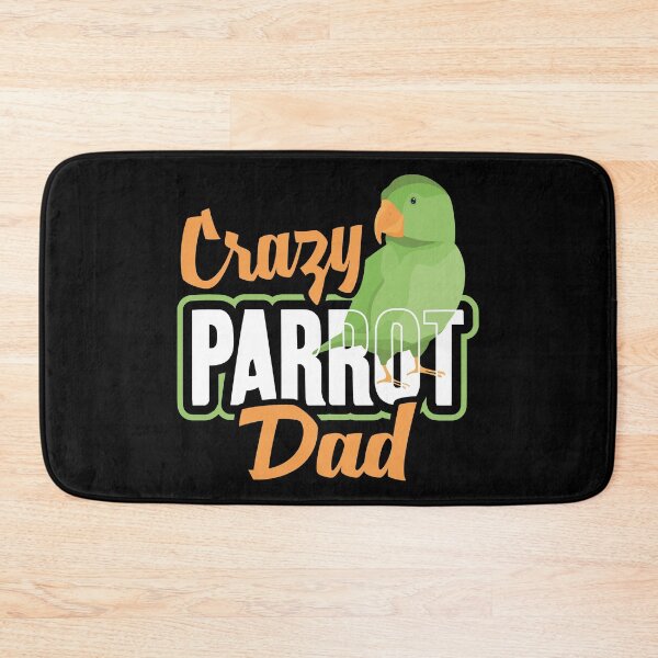 Item preview, Crazy Parrot Dad, Parrot Loves Daddy, Dad Loves Parrot, Fathers Day Parrot Bird Owner designed and sold by Merchking1.