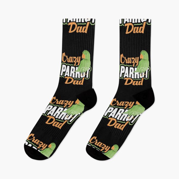 Item preview, Crazy Parrot Dad, Parrot Loves Daddy, Dad Loves Parrot, Fathers Day Parrot Bird Owner designed and sold by Merchking1.