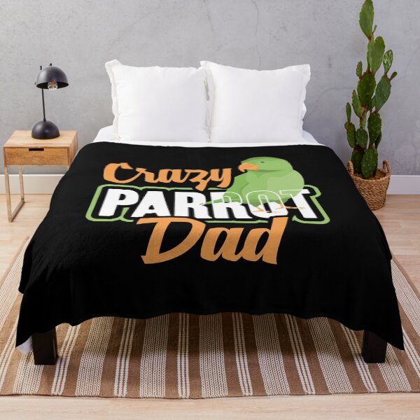 Item preview, Crazy Parrot Dad, Parrot Loves Daddy, Dad Loves Parrot, Fathers Day Parrot Bird Owner designed and sold by Merchking1.
