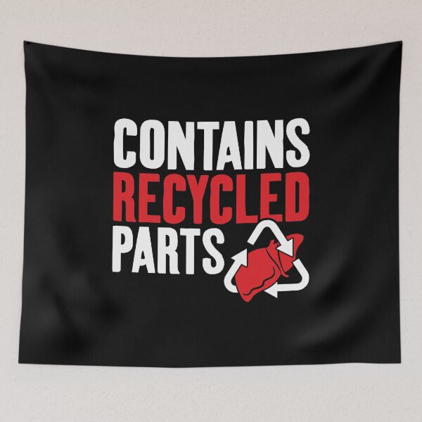 Item preview, Contains Recycled Parts, Liver Transplant Survivor, Liver Donor Saving Lives designed and sold by Merchking1.