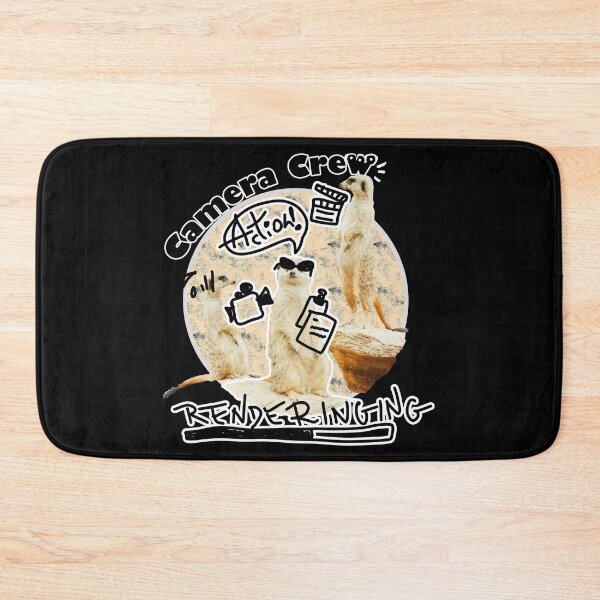 Item preview, Camera Crew: A Gang of Messy Meerkat Filmmakers - Funny Animal Photo x Doodle Hand Drawing - Action, Filming, Rendering Film Crew Team Shirt designed and sold by sthNnth.