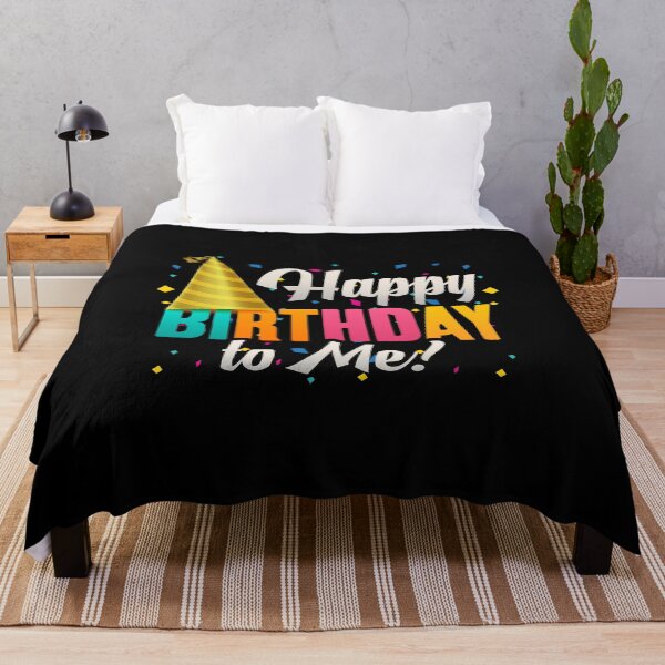 Item preview, Happy Birthday to Me, Colorful Party Hat Party Pooper Celebration for Another Year designed and sold by Merchking1.