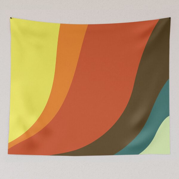 Item preview, Retro Rainbow Marble Swirls 14 designed and sold by MaryJaneRC.