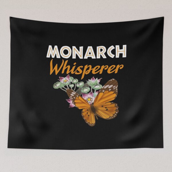 Item preview, Monarch Butterfly Whisperer, Milkweed Butterflies With Flowers Insects Collection designed and sold by Merchking1.