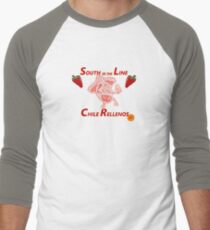 South of the Line Men's Baseball ¾ T-Shirt